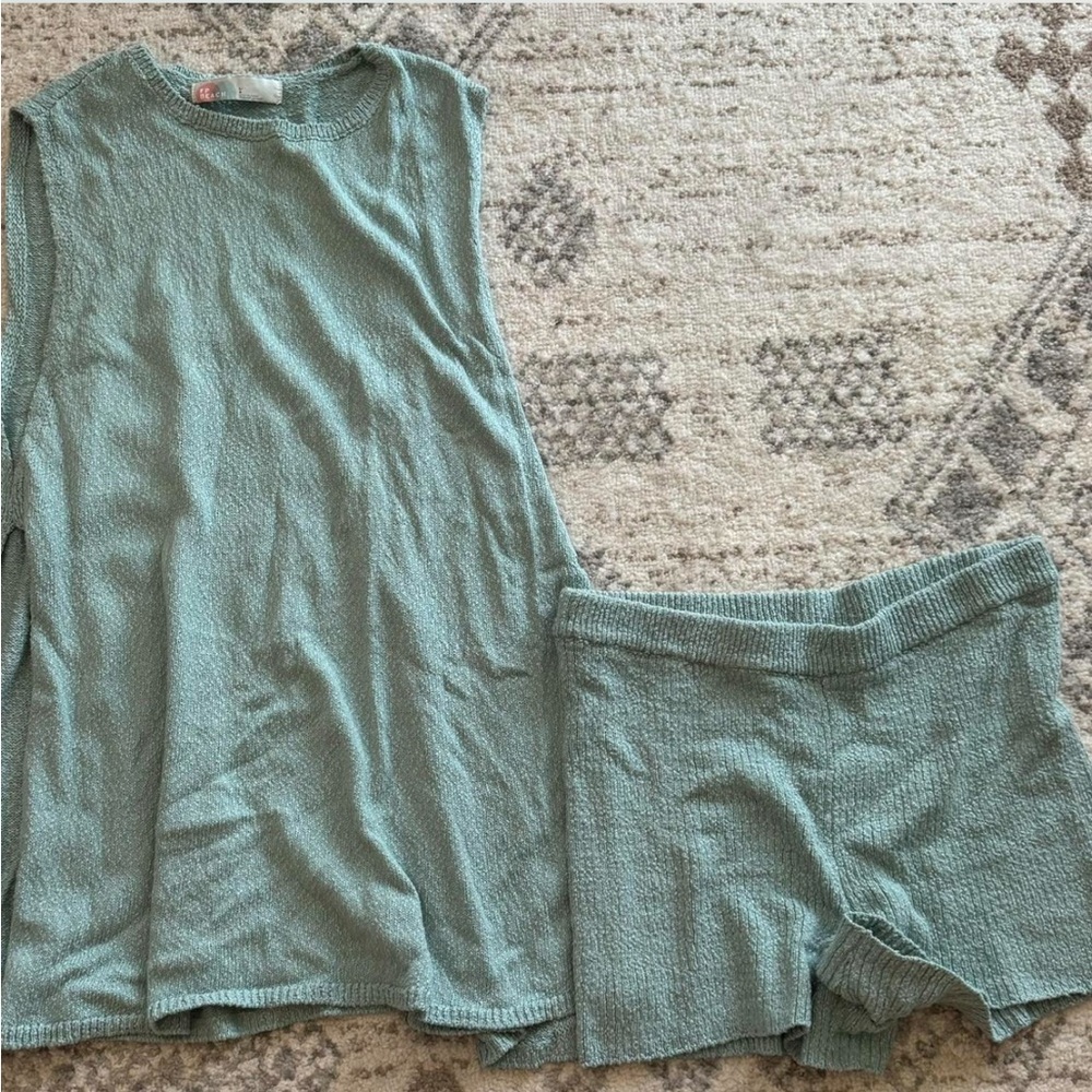 Free People FP Beach Miranda Knit Set Swim Coverup